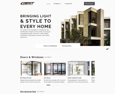 My Client CobaltPl's website, Cobalt Aluminium.