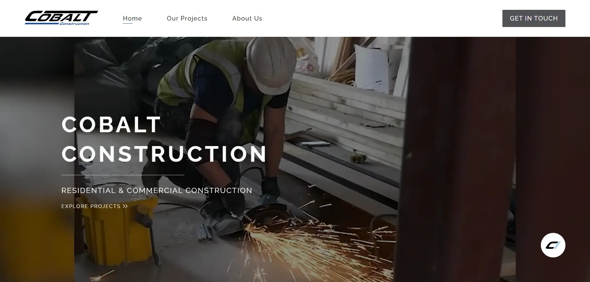 My Client CobaltPl's website, Cobalt Contruction.